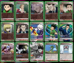 Union Arena HTR HunterxHunter Green Gon and Friends Deck Kurapika Leorio Killua - Image 1