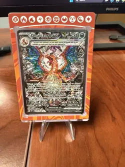 Pokemon TCG Charizard EX Obsidian Flames 223/197 - Image 1