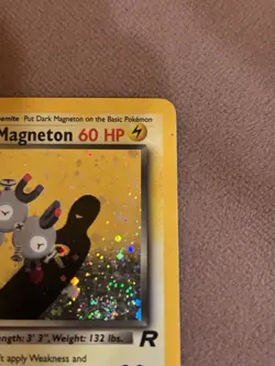 Pokemon Dark Magneton 11/82 Team Rocket Holo Rare 2000 Vintage English - Image 4