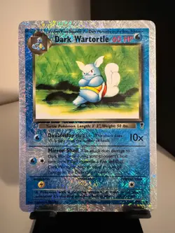 Pokemon TCG - Dark Wartortle - Reverse Holo - Legendary Collection 39/110 - Mint - Image 1