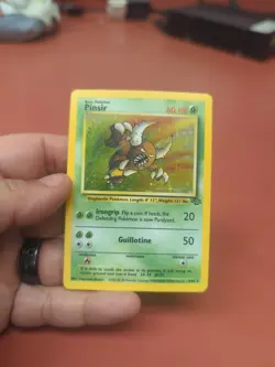 Pinsir Jungle 9/64 *NM* Pokemon Holo Rare 1999 WOTC Vintage - Image 1