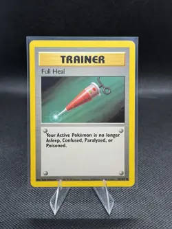 Pokemon TCG Base Set Full Heal #82/102 Unlimited Uncommon Vintage 1999 LP - Image 1