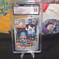 Pokemon Vanillish 190/182 Paradox Rift Holiday Calander CGC 10 (2025) - Image 1