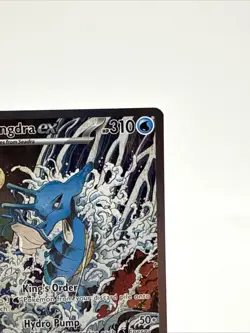 Kingdra EX SVP 131 Shrouded Fable Black Star Promo Pokemon TCG Card NM - Image 3