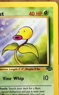 Bellsprout 49/64 Jungle Set 1st Edition 1999 Vintage Pokemon TCG - Image 5