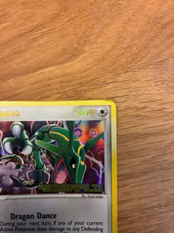 Pokemon TCG EX Emerald #9/106 Rayquaza Reverse Holo Stamped - Image 4