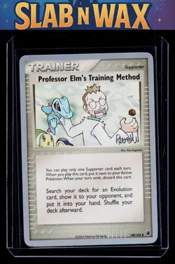 Pokemon World Championship Professor Elm's Training Method #148/165 R. Weichler - Image 1