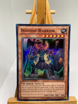 Dododo Warrior - Super Rare Limited Edition WGRT-EN059 - NM - YuGiOh - Image 1