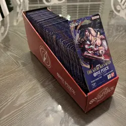 ONE PIECE: (((50))) OP-14 Sleeved Booster Packs! The Azure Sea's Seven Nice 😀 - Image 1