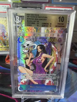 2024 One Piece 500 Years Boa Hancock Manga Art #OP07-051 BGS 10 PRISTINE - Image 1