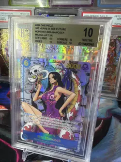 2024 One Piece 500 Years Boa Hancock Manga Art #OP07-051 BGS 10 PRISTINE - Image 3