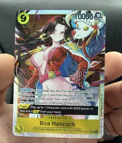 Boa Hancock OP14-112 SR The Azure Sea’s Seven One Piece TCG English NM - Image 1