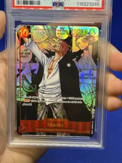 One Piece Emperors In The New World Shanks OP09-004 Manga Alternate Alt PSA 10 - Image 3