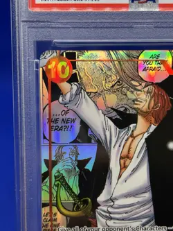 One Piece Emperors In The New World Shanks OP09-004 Manga Alternate Alt PSA 10 - Image 4
