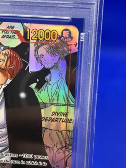 One Piece Emperors In The New World Shanks OP09-004 Manga Alternate Alt PSA 10 - Image 5