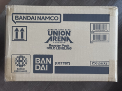 Ready to Ship SEALED CASE Union Arena Solo Leveling ENGLISH Booster Box UE17BT - Image 1