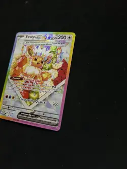 Pokemon TCG Eevee EX 174 Black Star Promo Card from Scarlet & Violet Prismatic - Image 2