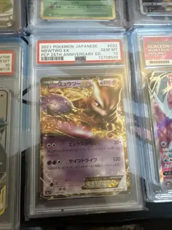 PSA 10 Mewtwo ex 022/025 25th Anniversary Promo 022/025 Pokemon Card Japanese - Image 1