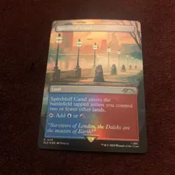 Spirebluff Canal Secret Lair Drop Foil (1373) NM+ Unplayed Magic MTG Card - Image 1