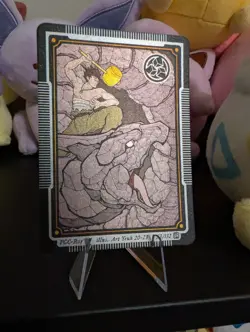 Pokai Gaku Trainer Brock's Onix 153/152 Ultra Rare Custom Pokemon Card - Image 1