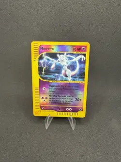 Pokemon Mewtwo TCG Expedition Base Set Card 20/165 reverse holo - Image 1