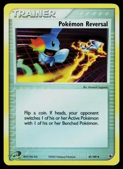 Pokemon Card - Pokemon Reversal Ruby and Sapphire 87/109 Uncommon Reverse Holo - Image 1