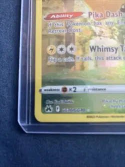 Pokemon TCG Crown Zenith Galarian Gallery Pikachu Card GG30/GG70 - Image 2