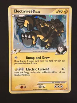 Electivire FB 4/147 Holo - Pokemon Supreme Victors TCG Card NM-LP with SWIRL!!! - Image 1
