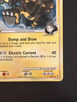 Electivire FB 4/147 Holo - Pokemon Supreme Victors TCG Card NM-LP with SWIRL!!! - Image 5