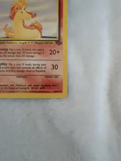 Pokemon TCG Rapidash Jungle Card 44/64 Unlimited Uncommon, Non-Holo - Image 5