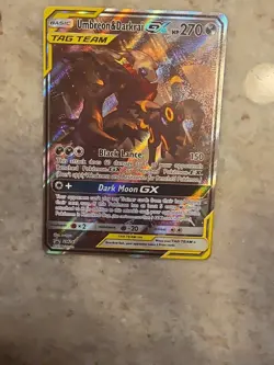 Pokemon Umbreon & Darkrai GX TAG TEAM Promo Holo SM241 Sun & Moon Promos Card - Image 5