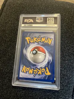 Charizard Base Set 2 Holo Rare Card #4 Swirl PSA 5 - Image 3