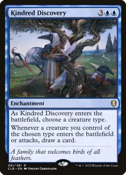 MTG Kindred Discovery ** Commander Legends: Battle for Baldur's Gate ** English - Image 1