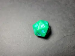 MTG Teenage Mutant Ninja Turtles Spindown D20 Die Blue Leonardo TMNT Magic Dice - Image 2