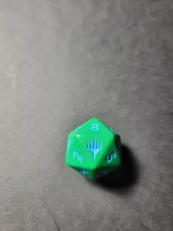 MTG Teenage Mutant Ninja Turtles Spindown D20 Die Blue Leonardo TMNT Magic Dice - Image 4