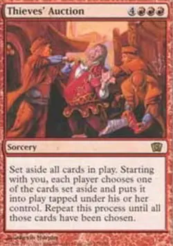 [1x] Thieves' Auction - Foil Near Mint, English Eighth Edition MTG Magic - Image 1