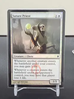 Suture Priest - Foil - New Phyrexia No Play MTG - Image 1