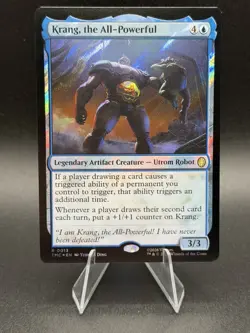 Krang, the All-Powerful (Surge Foil) TMNT MTG - TMC R0013 - Image 1