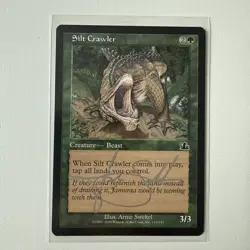 1x Signed Silt Crawler Prophecy MTG Magic the Gathering Free Shipping - Image 1