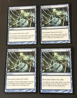 Vision Skeins x4 Dissension Ex Condition see front and back pics - Image 1