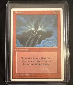 Smoke MTG Core Set 4th Edition LP - Image 1