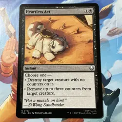 MTG Avatar: The Last Airbender Heartless Act 0103 M NM Regular NP - Image 1