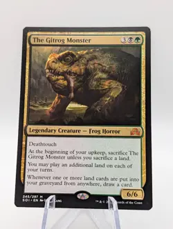 Magic the Gathering | The Gitrog Monster | Non Foil | NM/LP - Image 1
