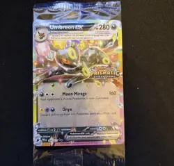 Pokemon TCG: Prismatic Evolutions Umbreon ex 060/131 Surprise Box Stamped Sealed - Image 1