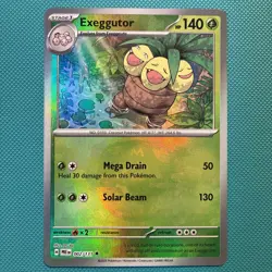 Exeggutor Master Ball Pattern Prismatic Evolutions 002/131 Pokemon TCG - Image 1