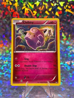 CLEFAIRY 81/122 COMMON BREAKPOINT POKEMON LP - Image 1