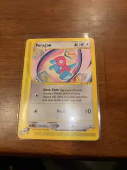 Porygon 103a/147 - Aquapolis Common Regular Pokemon TCG LP - Image 1