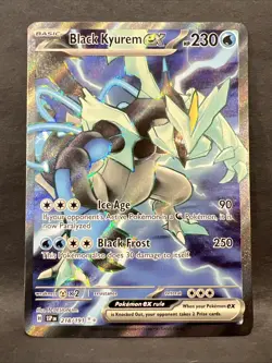 Black Kyurem ex 218/191 (Ultra Rare) Sv08: Surging Sparks Holo NM - Image 1