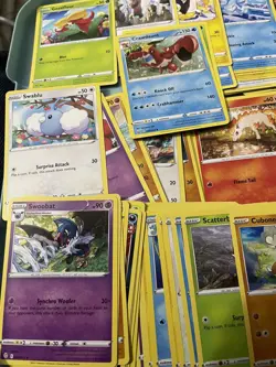 Pokemon Card Bulk, 5 Random, Mystery Lot Common/Uncommon No Trainer Or Energy NM - Image 1