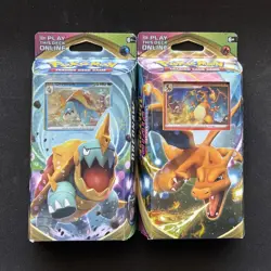 Pokemon TCG Vivid Voltage Charizard & Drednaw Theme Deck Set Sealed - Image 1